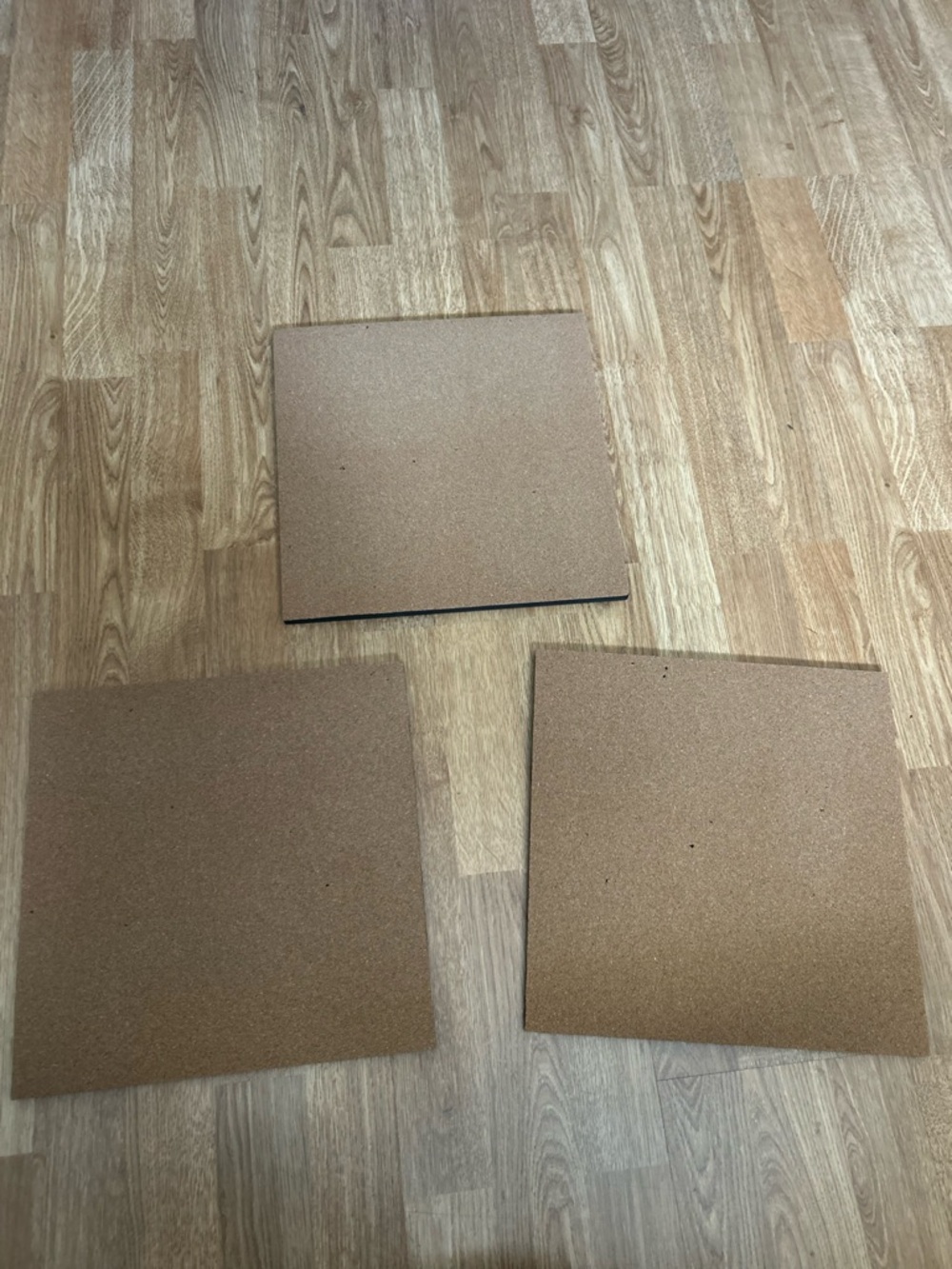 Set of 3 Cork Squares